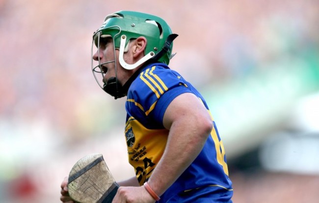 John O&Otilde;Dwyer celebrates a point to draw the game