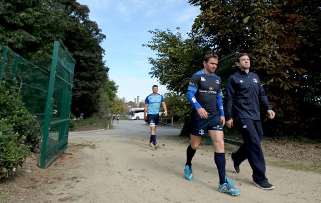 Eoin Reddan and Gordon D'Arcy