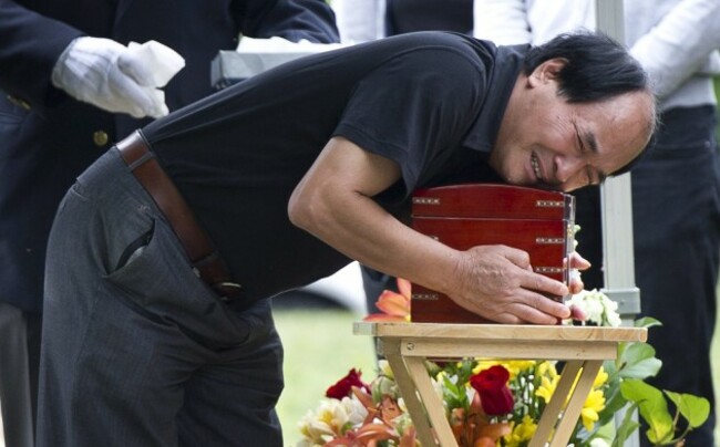 Torso In Trash Funeral