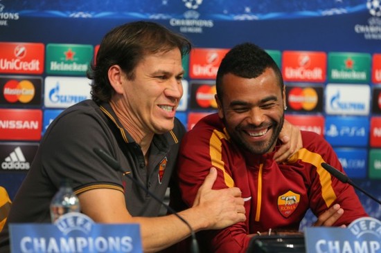 Soccer - UEFA Champions League - Group E - Manchester City v Roma - Roma Training and Press Conference - Etihad Stadium