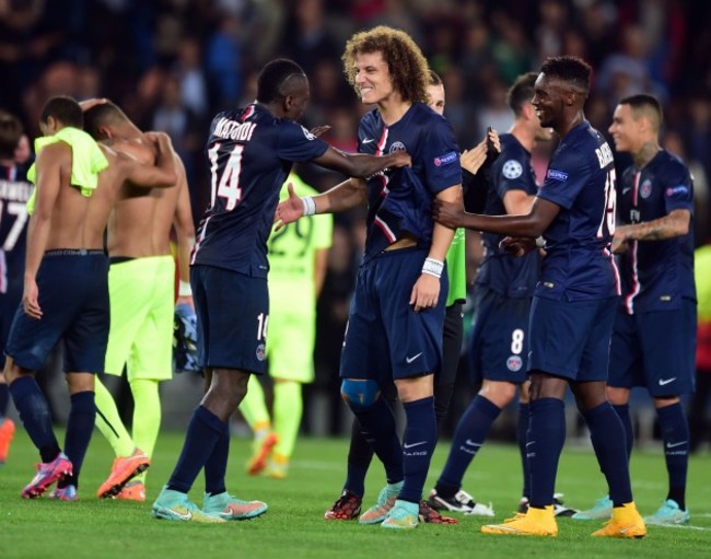 Soccer -  UEFA Champions League - Group F  - Paris St-Germain v Barcelona - Parc des Princes