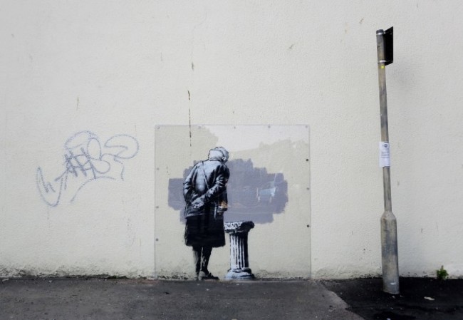 New Banksy artwork - Folkestone