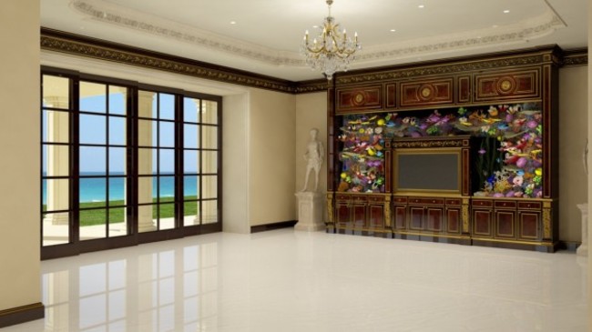 the-family-room-will-feature-a-1300-gallon-living-color-aquarium-that-surrounds-the-3d-tv