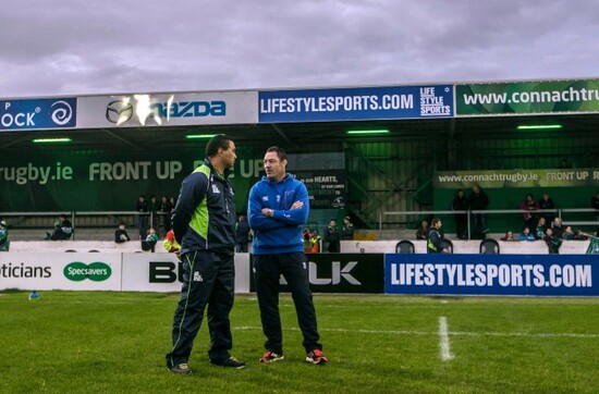 Pat Lam and Mark Hammett