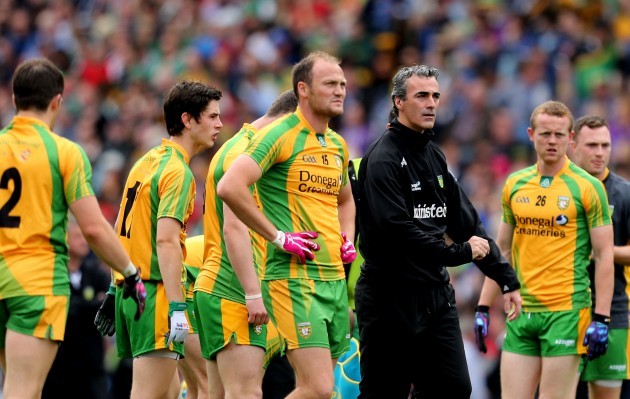 Colm McFadden and Jim McGuinness