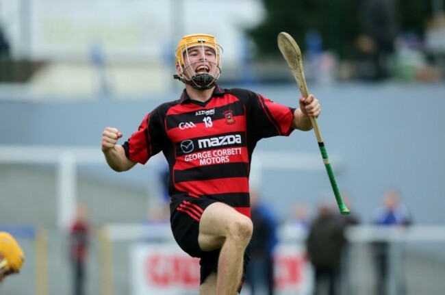 Brian O'Sullivan celebrates a late score