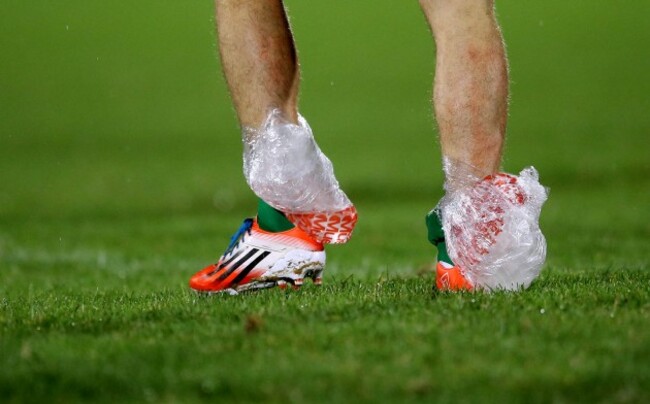 General view of Kieran Marmion after the game