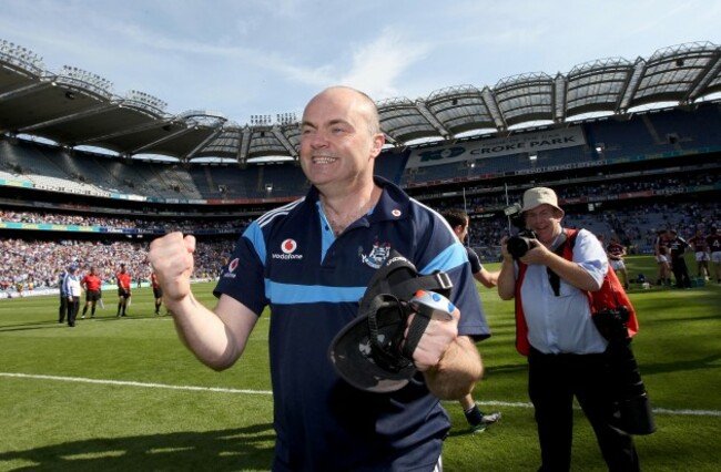Anthony Daly celebrates