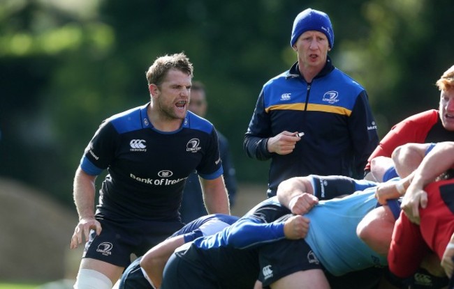 Jamie Heaslip and Leo Cullen 7/10/2014