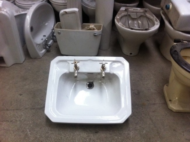 modern sink salvage