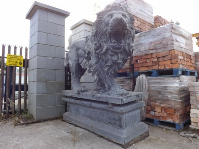 limestone lion