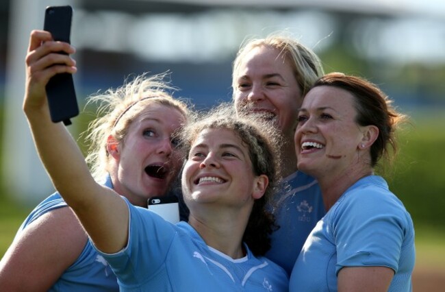 Vikki McGinn, Jenny Muphy, Niamh Briggs and Lynne Cantwell