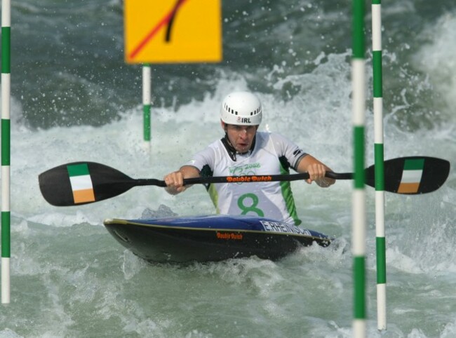 Eoin Rheinisch on his way to finishing 4th