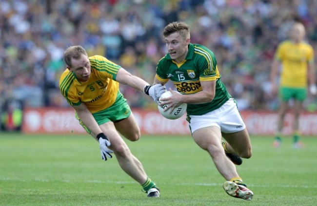 Anthony Thompson with James O&Otilde;Donoghue