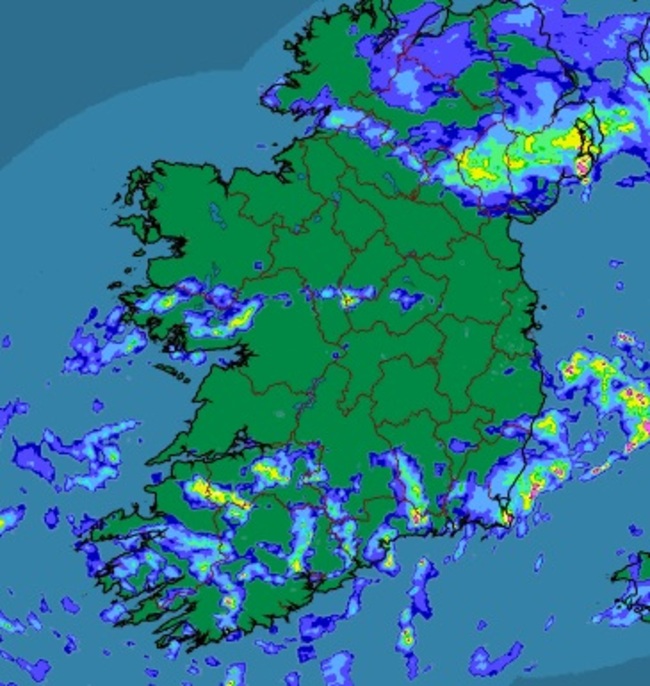 met eireann rainfall