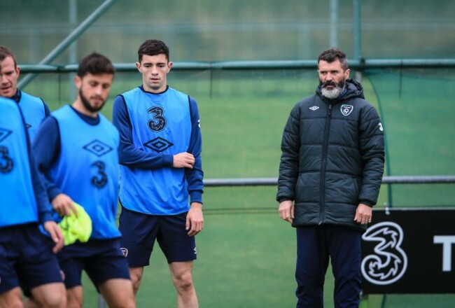Roy Keane and Brian Lenihan