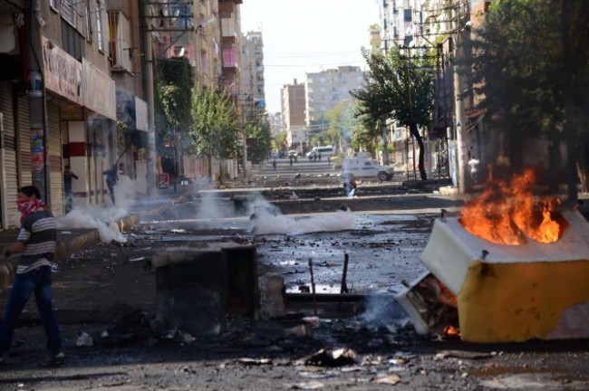 Turkey Europe Kurdish Protests