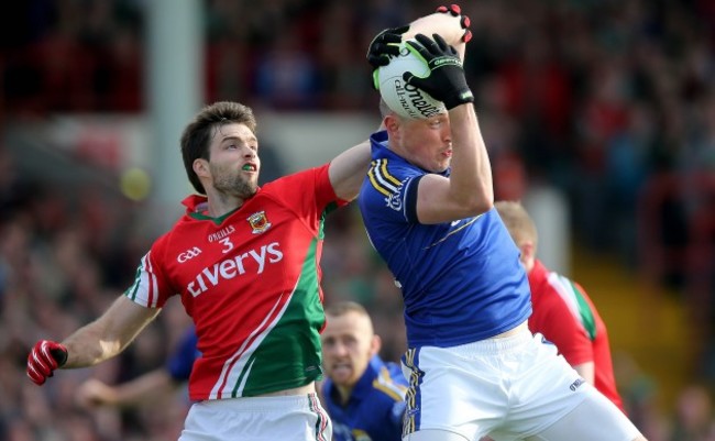 Kieran Donaghy with Ger Cafferky