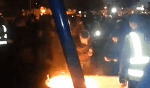 burning