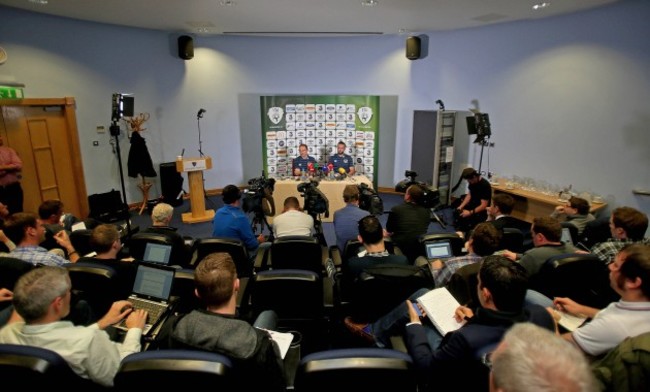 Martin O'Neill and Marc Wilson 10/10/2014