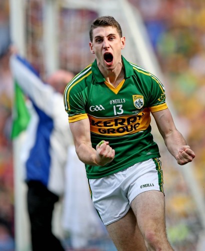 Paul Geaney celebrates scoring his side's first goal