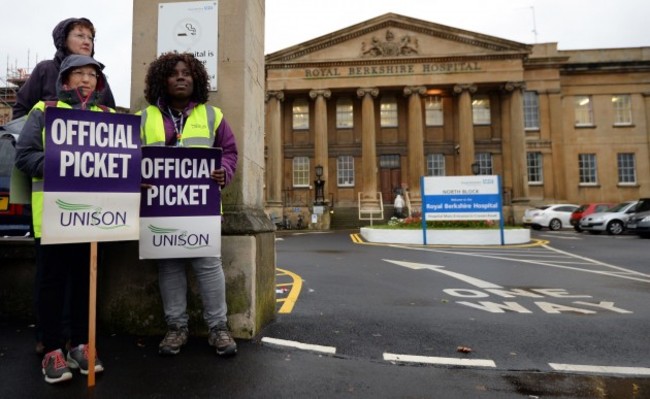 Health workers strike