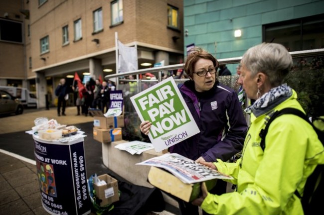 Health workers strike