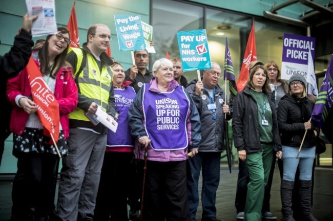 Health workers strike