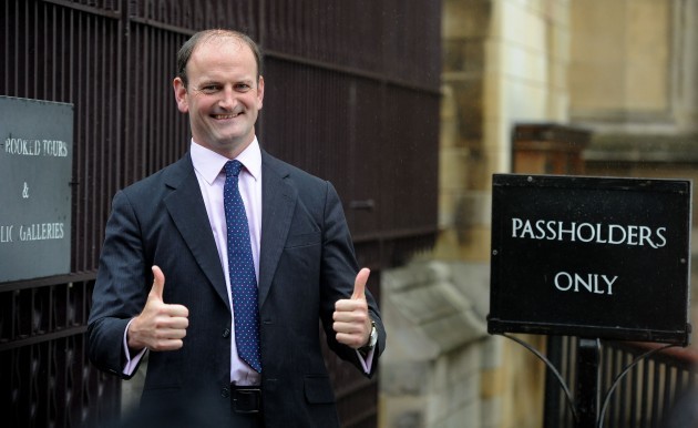 Douglas Carswell first day as Ukip MP