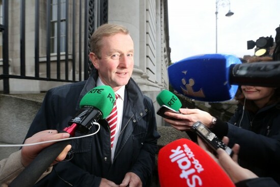 14/10/2014. Cabinet Meeting. Pictured An Taoiseach