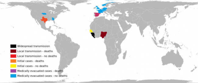 ebola map