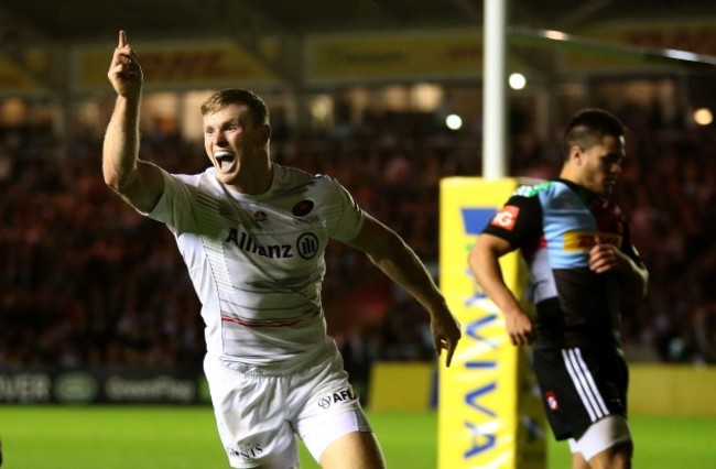 Rugby Union - Aviva Premiership - Harlequins v Saracens - Twickenham Stoop