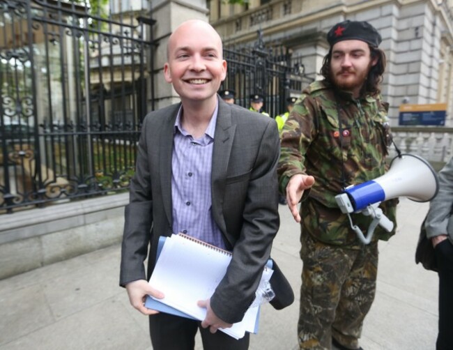 Newly Elected - Paul Murphy TD. Pictur