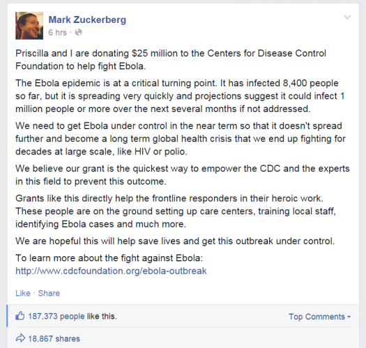zuck ebola