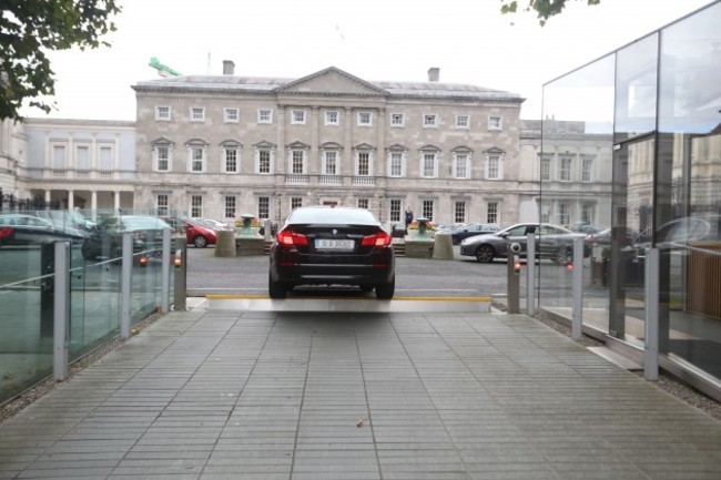 Leinster House Scenes. Pictured anothe