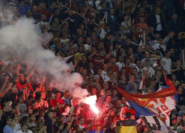 Serbia Albania Euro Soccer