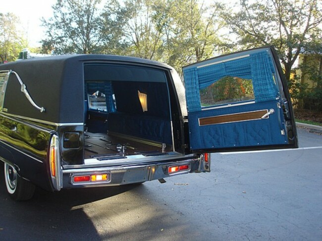 1974 Cadillac Miller Meteor Landau Hearse