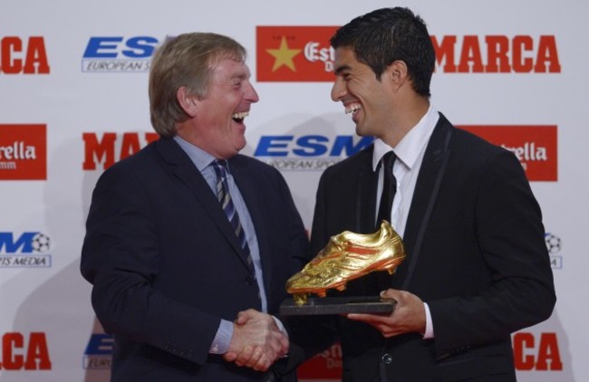 Spain Suarez Golden Boot