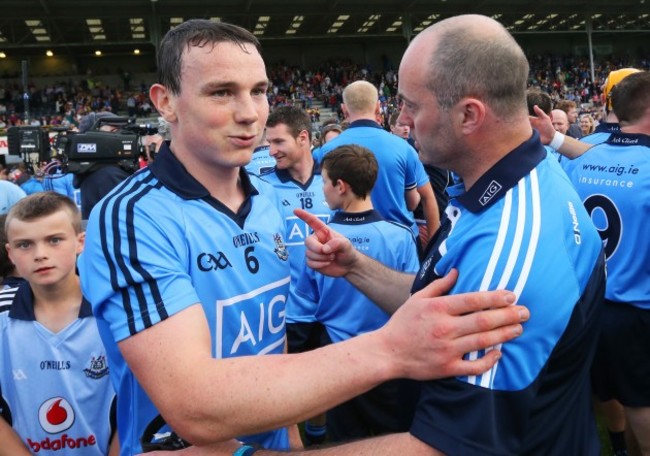 Anthony Daly with Liam Rushe