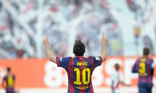 Soccer - Liga BBVA - Rayo Vallecano v Barcelona - Vallecas Estadium