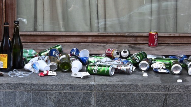 Litter Problem - Henrietta Place, Dublin