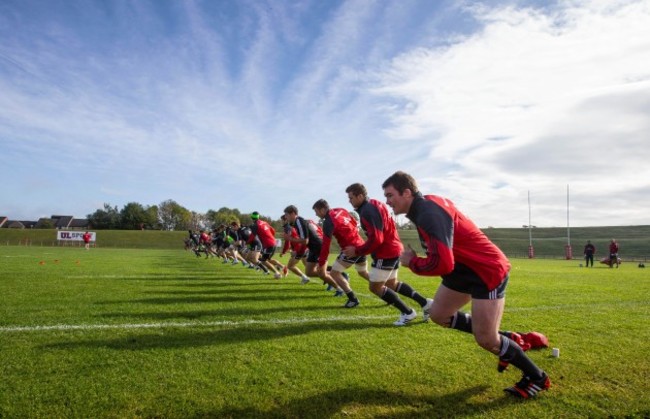 General view of training