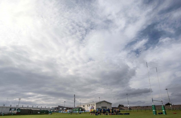 General view of Connacht training