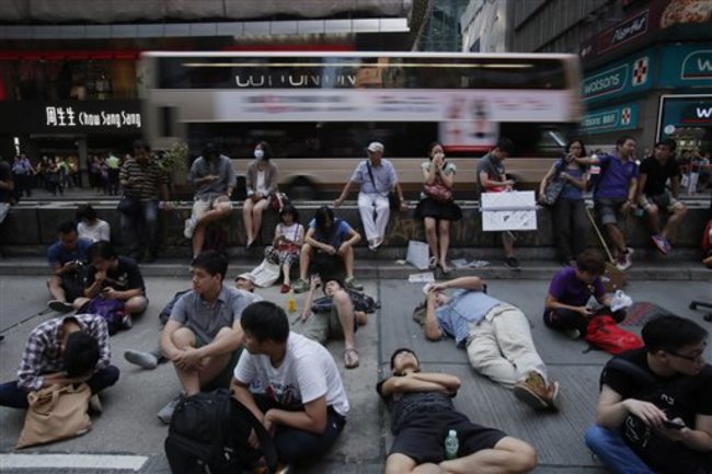 Hong Kong Democracy Protest Endgame