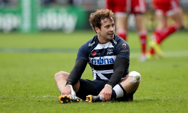 Danny Cipriani dejected after the game