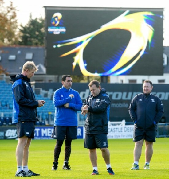 Leo Cullen, Marco Caputo, Richie Murphy and Matt O'Connor