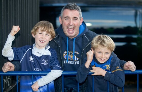 Luke Lysaght-Walsh, Ken Walsh and Luke Fitzpatrick