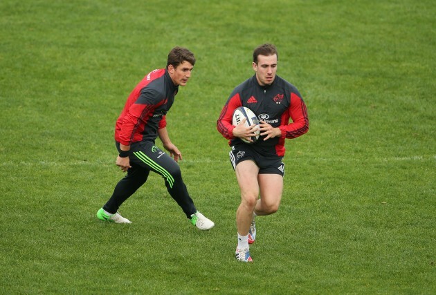 Ian Keatley and JJ Hanrahan