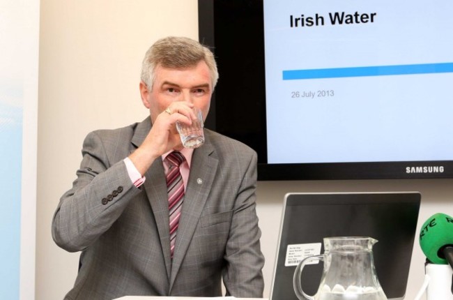 File Pics Irish Water to spend 85m on consultants by 2015.