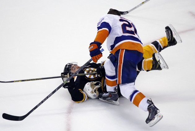 Islanders Bruins Hockey